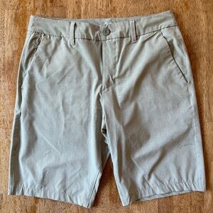 Hang Ten Tan Flat Front Shorts